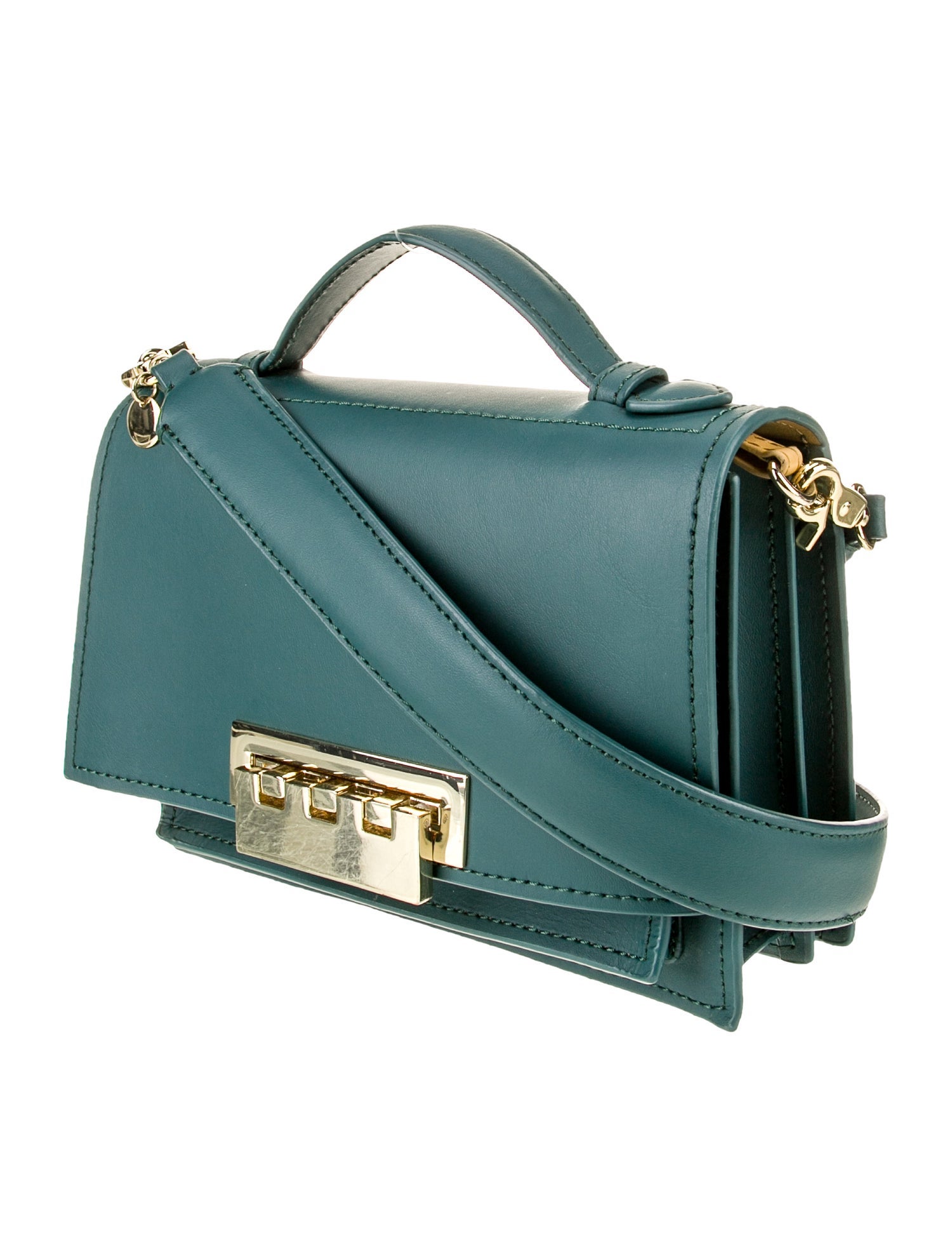 Zac Posen Leather Shoulder Bag