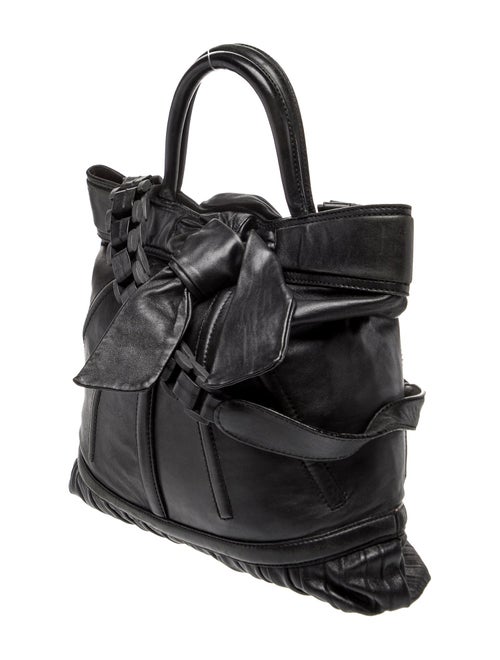 Zac Posen Leather Top Handle Bag