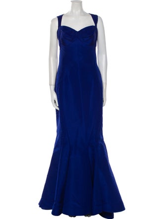 Zac Posen Silk Long Dress