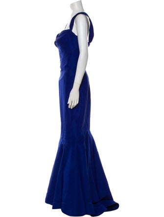 Zac Posen Silk Long Dress