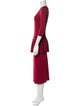 Zac Posen V-Neck Midi Length Dress w/ Tags