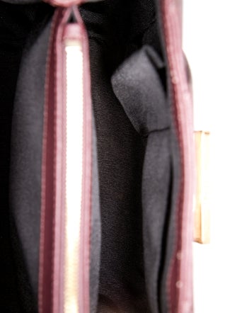 Zac Posen Saffiano Leather Top Handle Bag