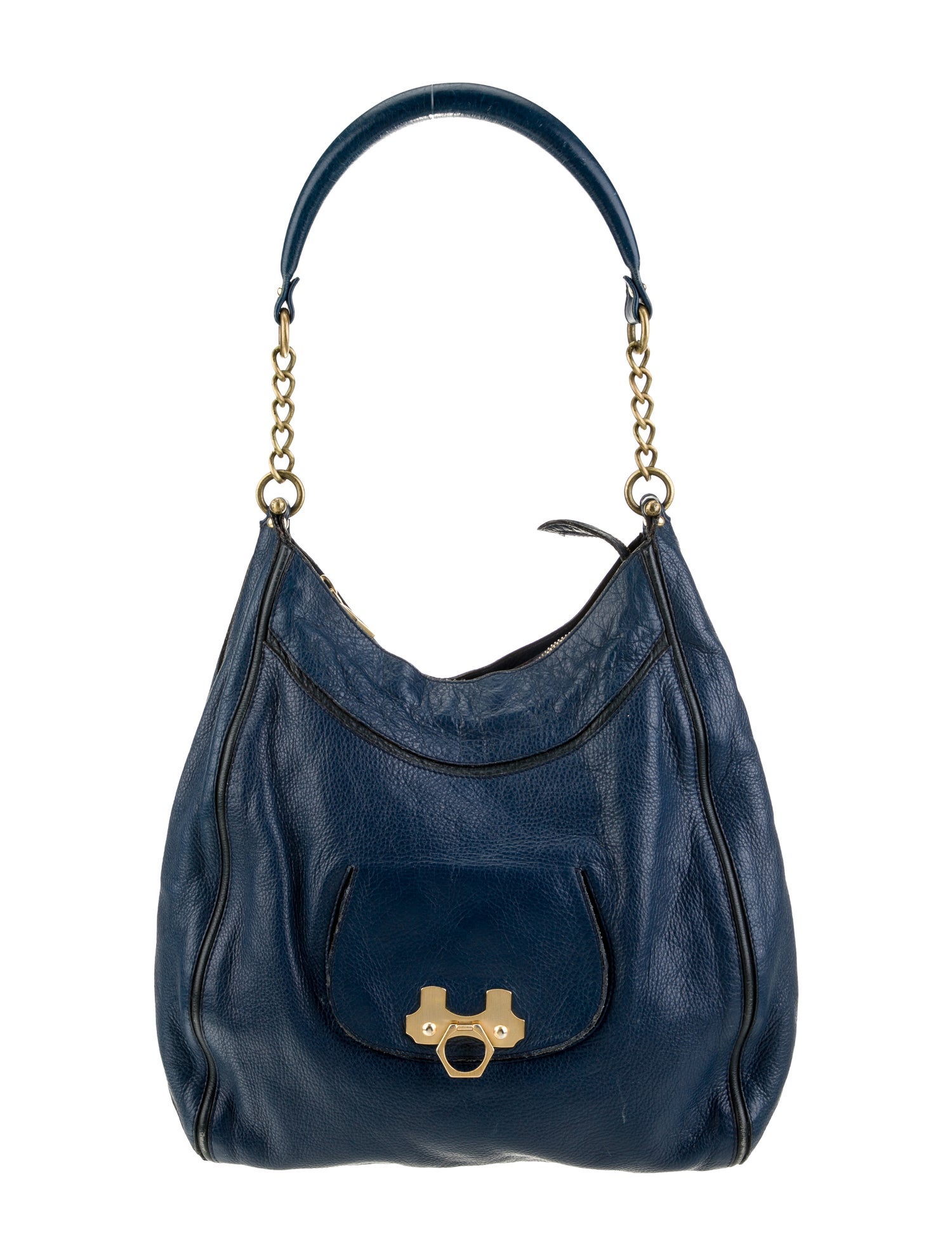 Zac Posen Leather Shoulder Bag