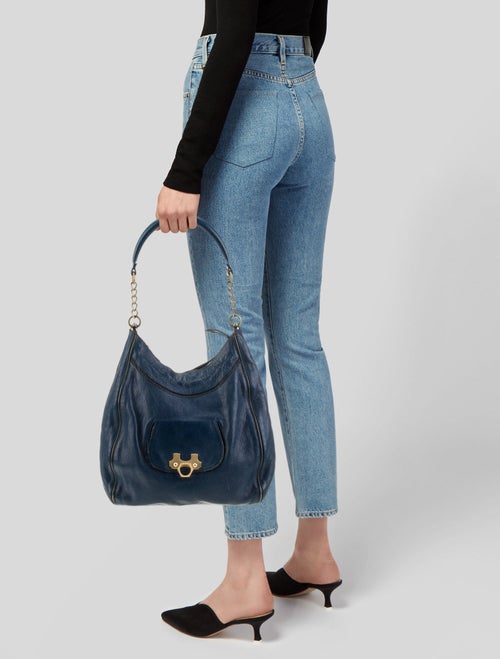 Zac Posen Leather Shoulder Bag
