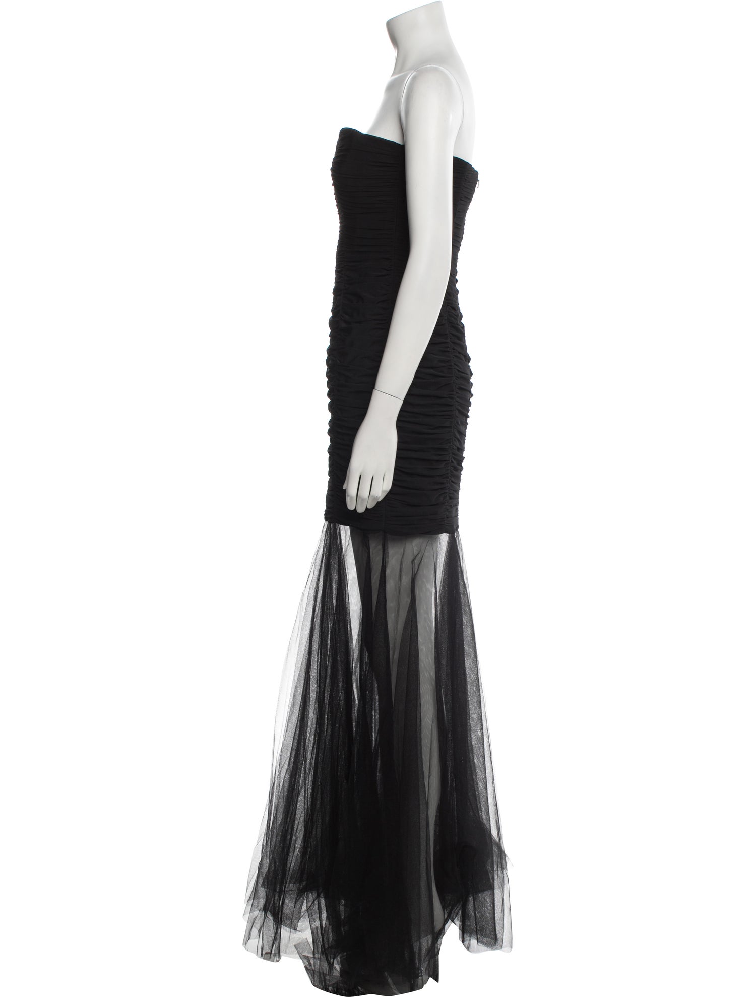 Zac Posen Strapless Long Dress