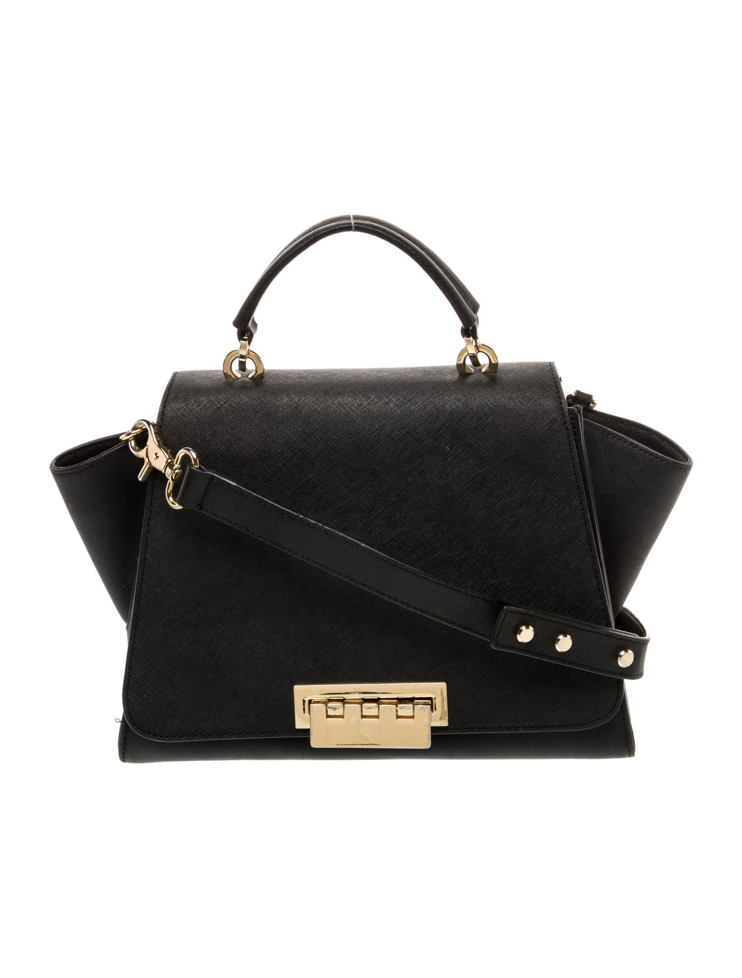 ZAC Zac Posen Leather Top Handle Bag