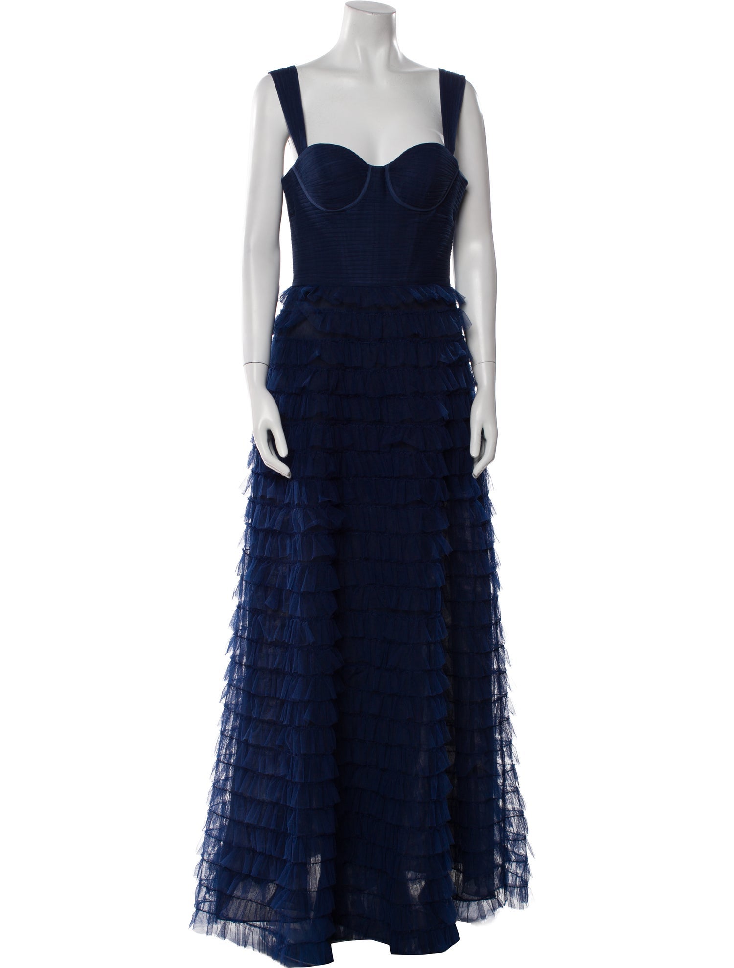 Zac Posen Square Neckline Long Dress w/ Tags