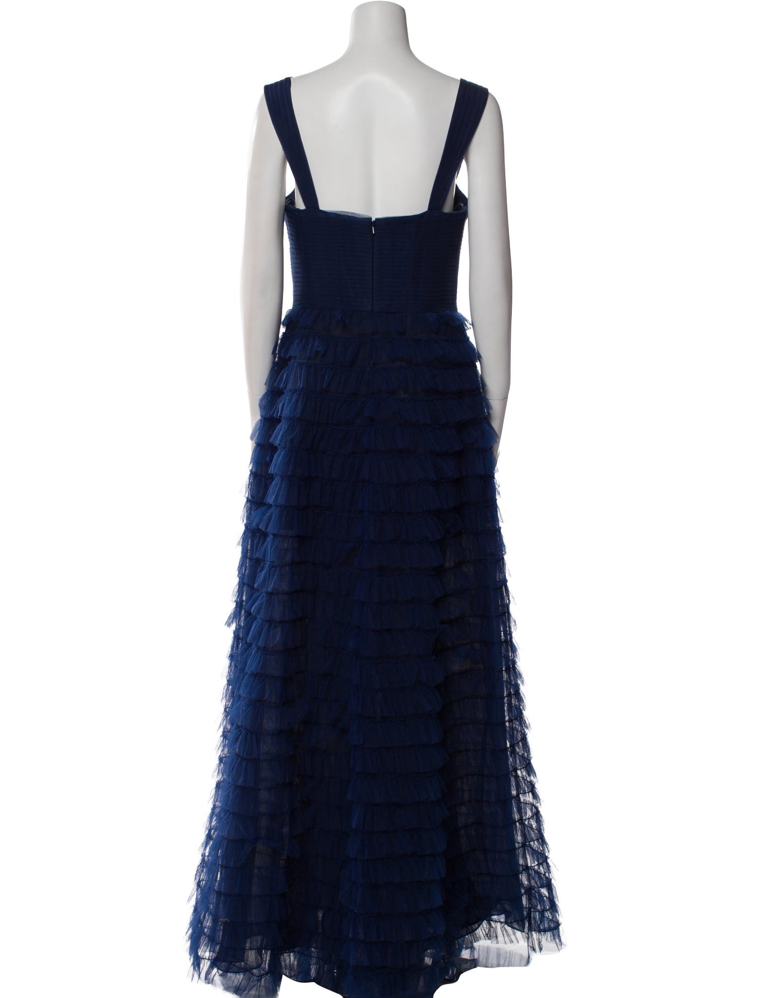 Zac Posen Square Neckline Long Dress w/ Tags