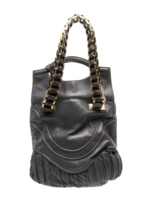 Zac Posen Leather Shoulder Bag