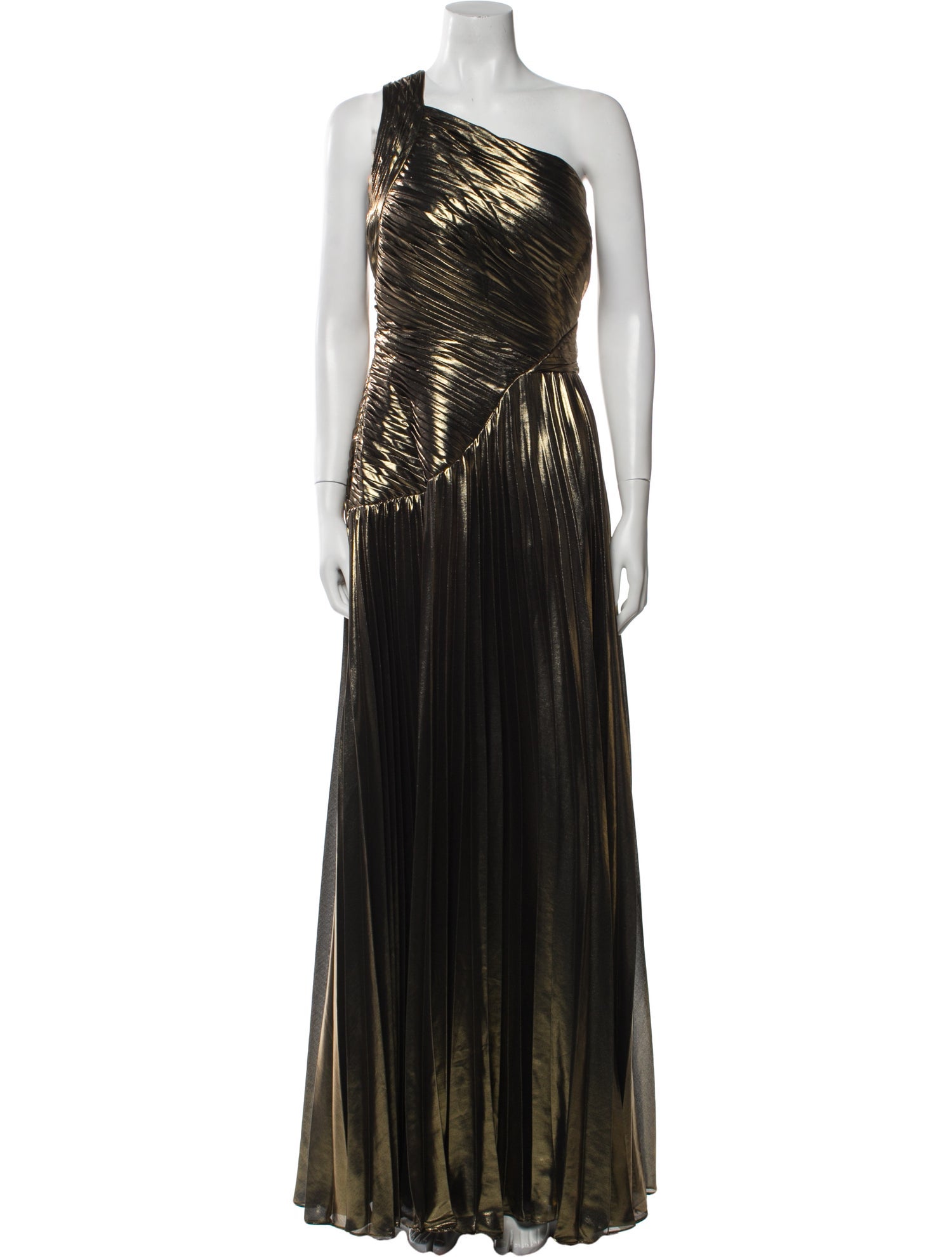 Zac Posen One-Shoulder Long Dress w/ Tags