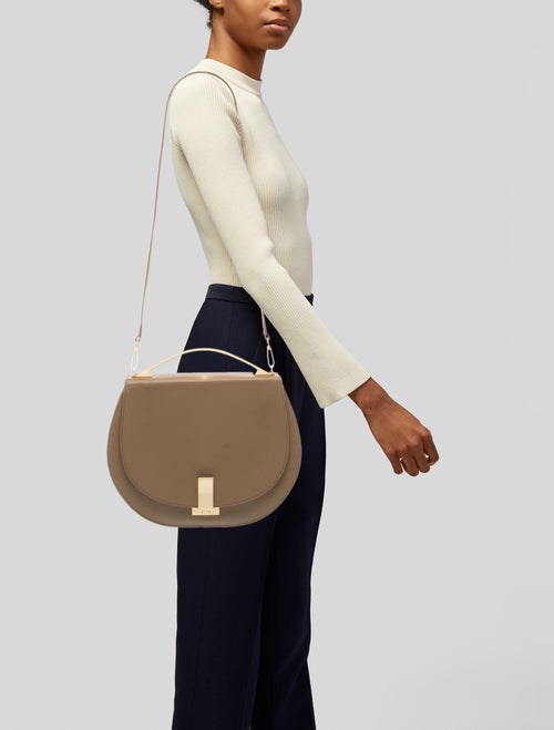 Zac Posen Leather Top Handle Bag