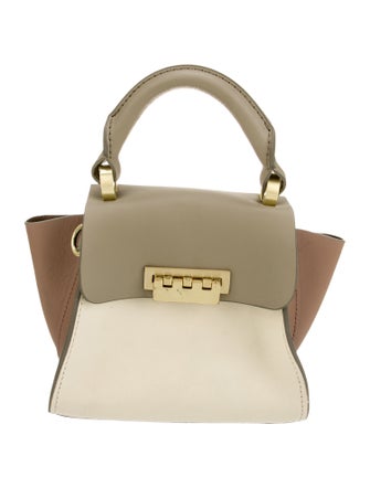 Zac Posen Leather Top Handle Bag