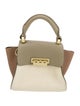 Zac Posen Leather Top Handle Bag