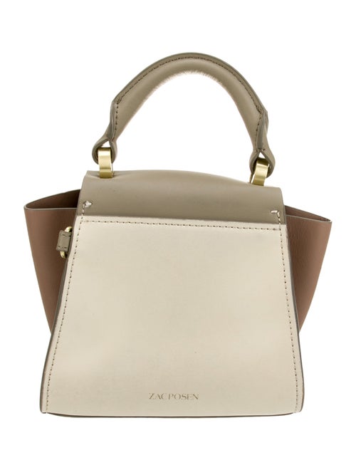 Zac Posen Leather Top Handle Bag