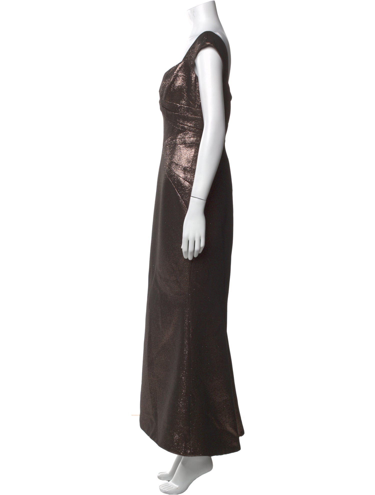 Zac Posen V-Neck Long Dress w/ Tags