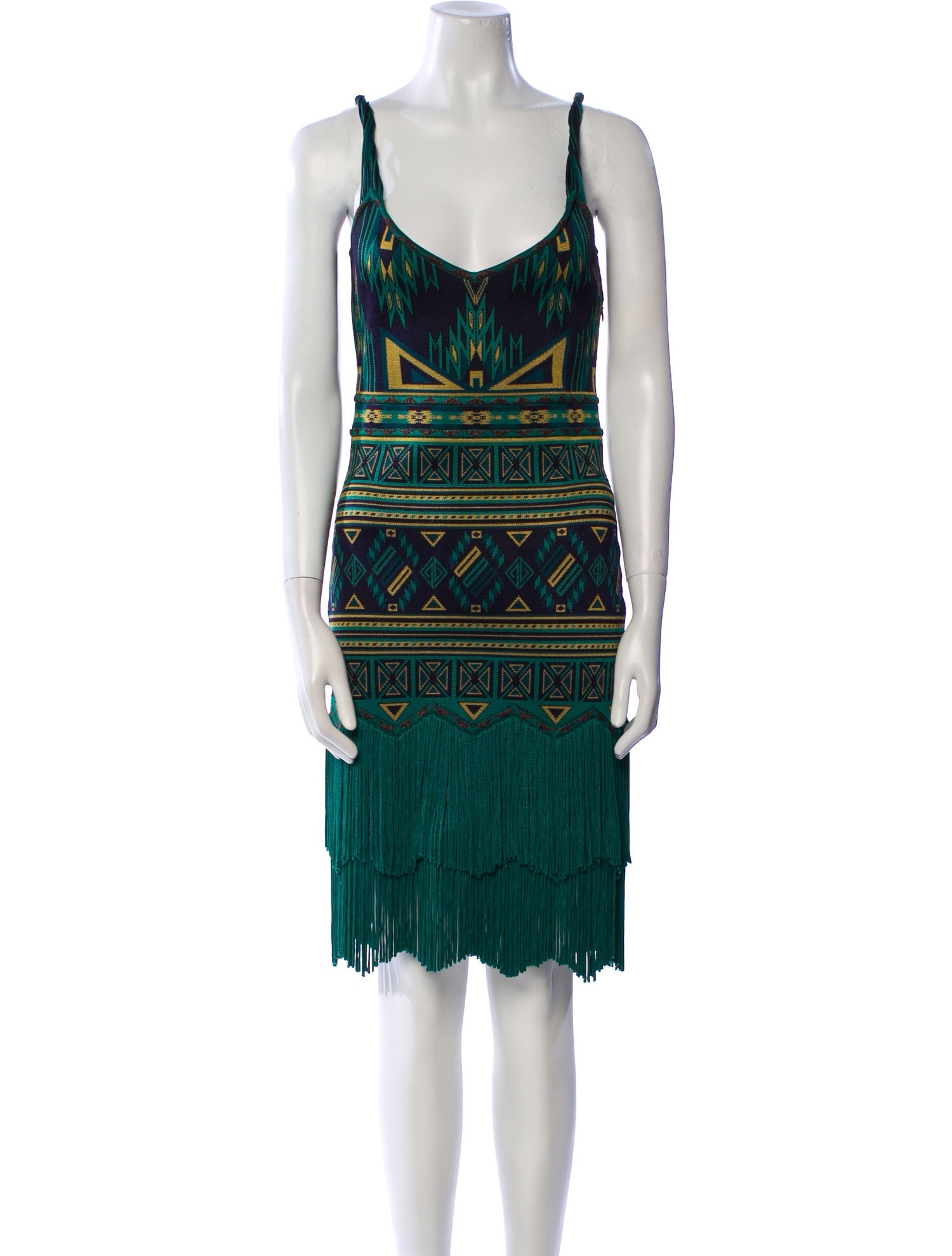 Zac Posen Printed Mini Dress