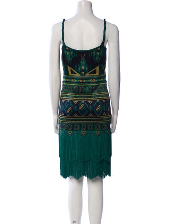 Zac Posen Printed Mini Dress