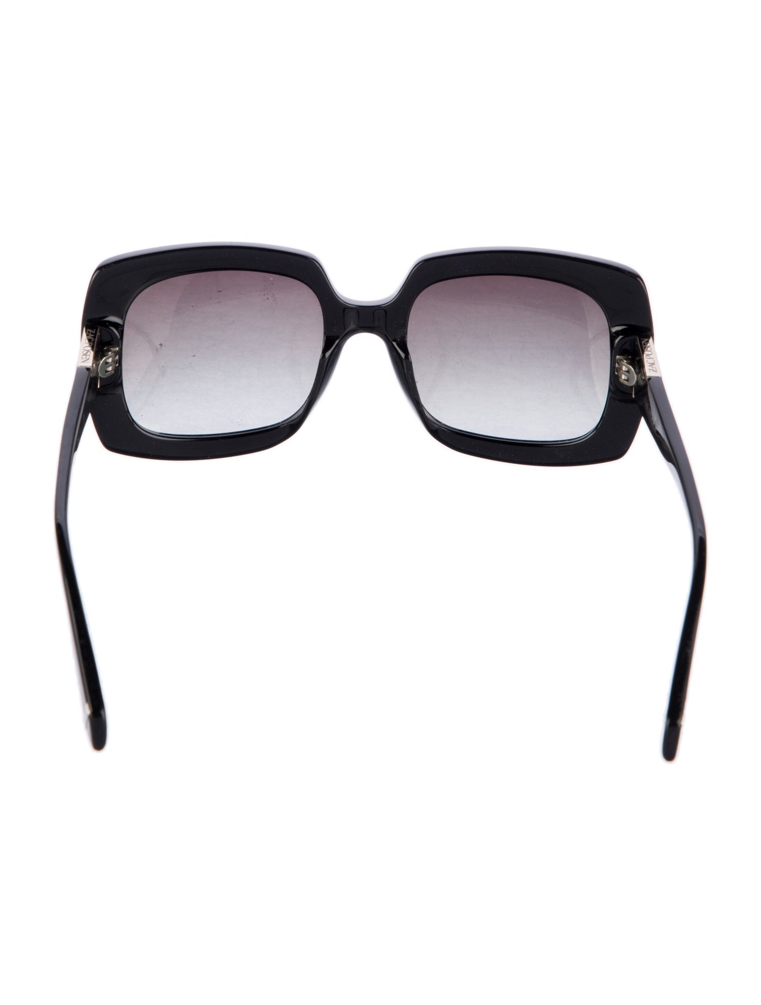 Zac Posen Square Gradient Sunglasses