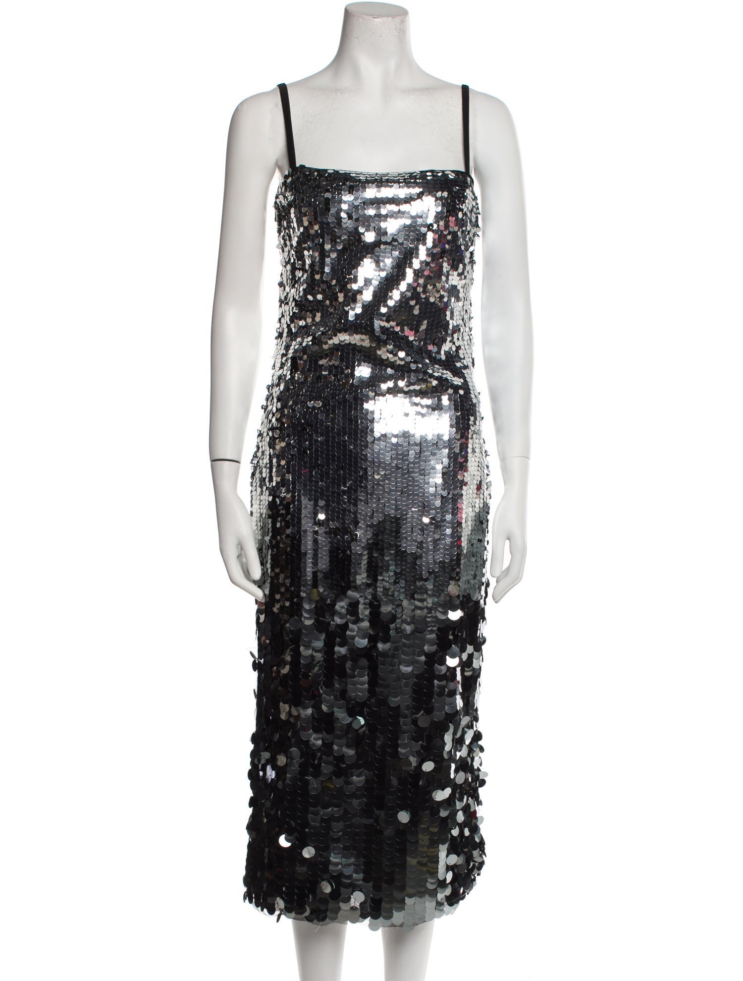 Zac Posen Sequin Midi Length Dress