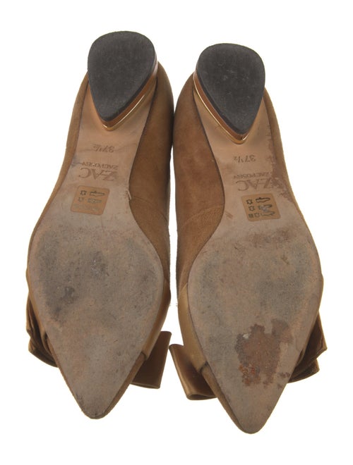 Zac Posen Suede Flats