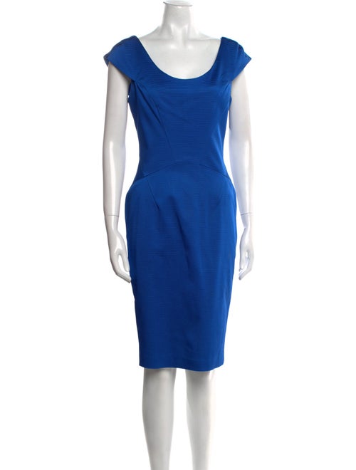 Zac Posen Striped Knee-Length Dress