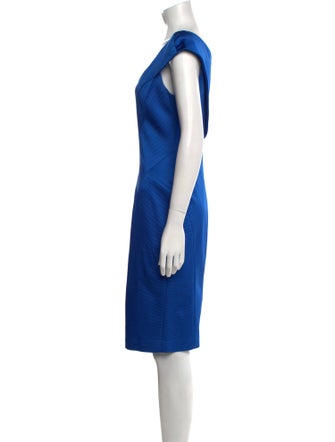 Zac Posen Striped Knee-Length Dress