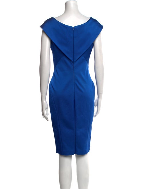 Zac Posen Striped Knee-Length Dress