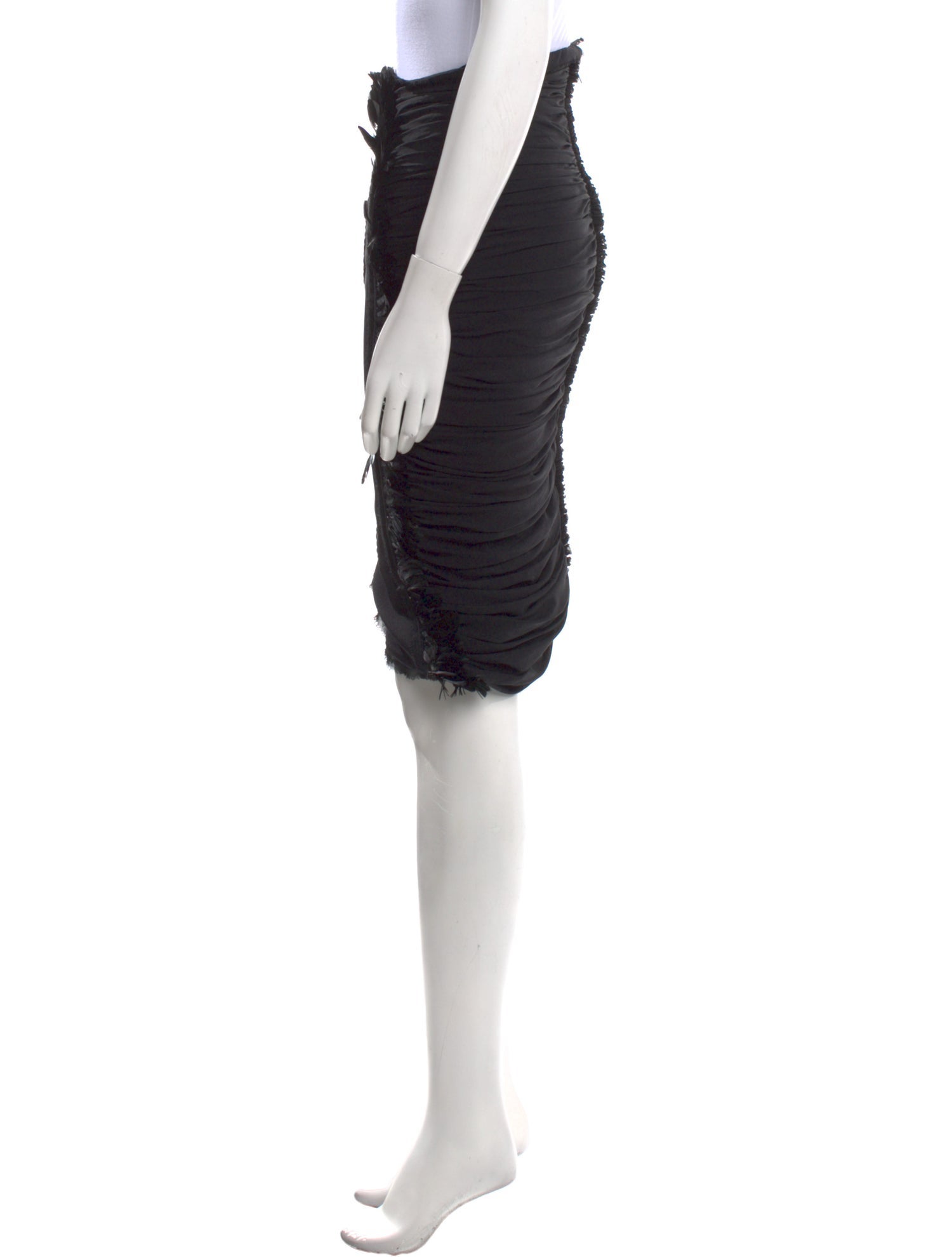 Zac Posen Silk Knee-Length Skirt