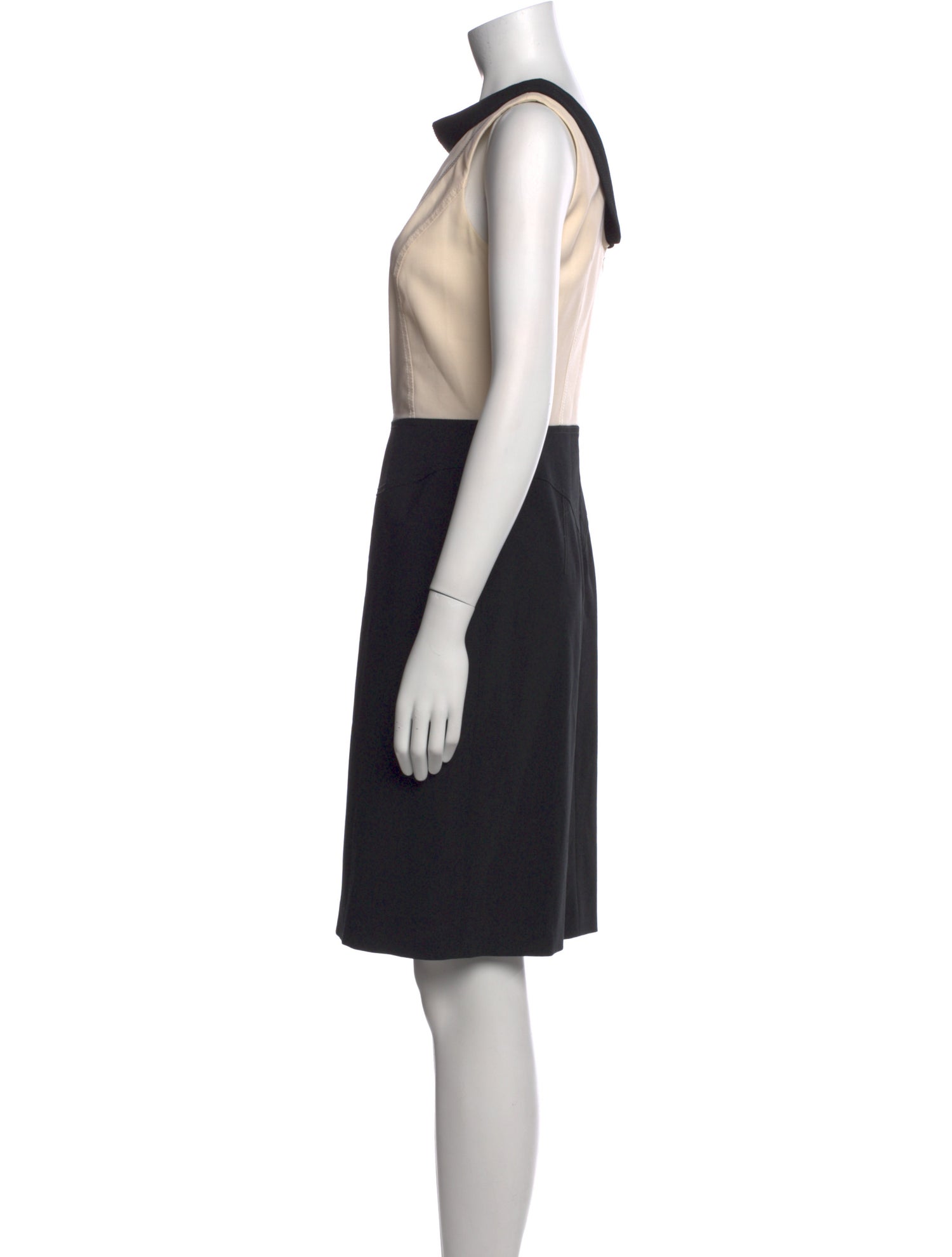 Zac Posen Linen Knee-Length Dress