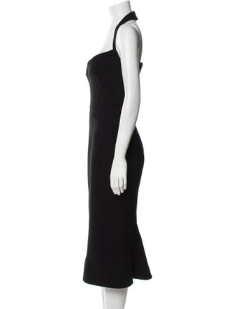 Zac Posen Halterneck Long Dress