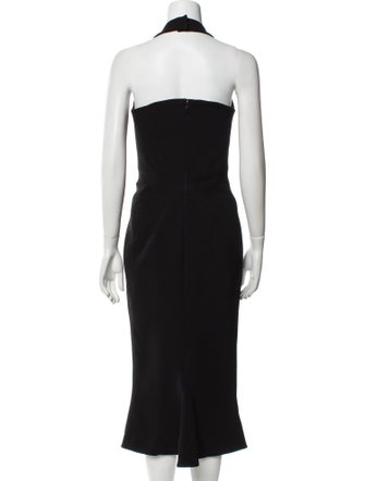 Zac Posen Halterneck Long Dress