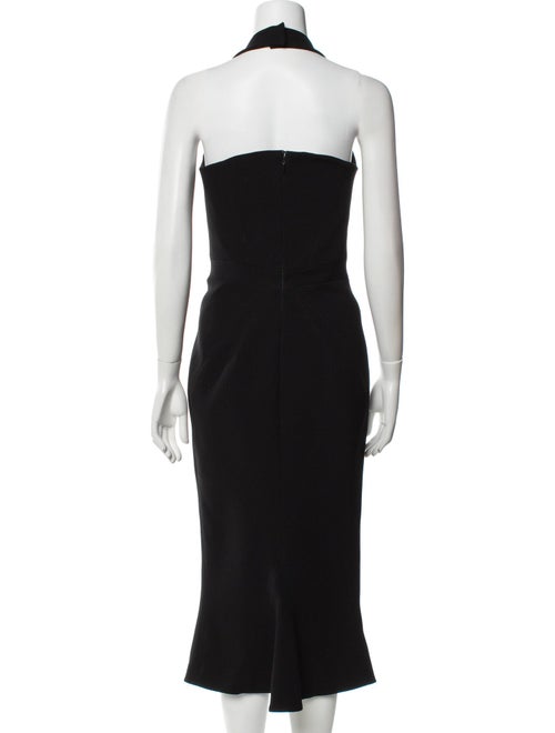 Zac Posen Halterneck Long Dress