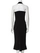 Zac Posen Halterneck Long Dress