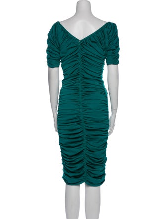 Zac Posen Silk Midi Length Dress