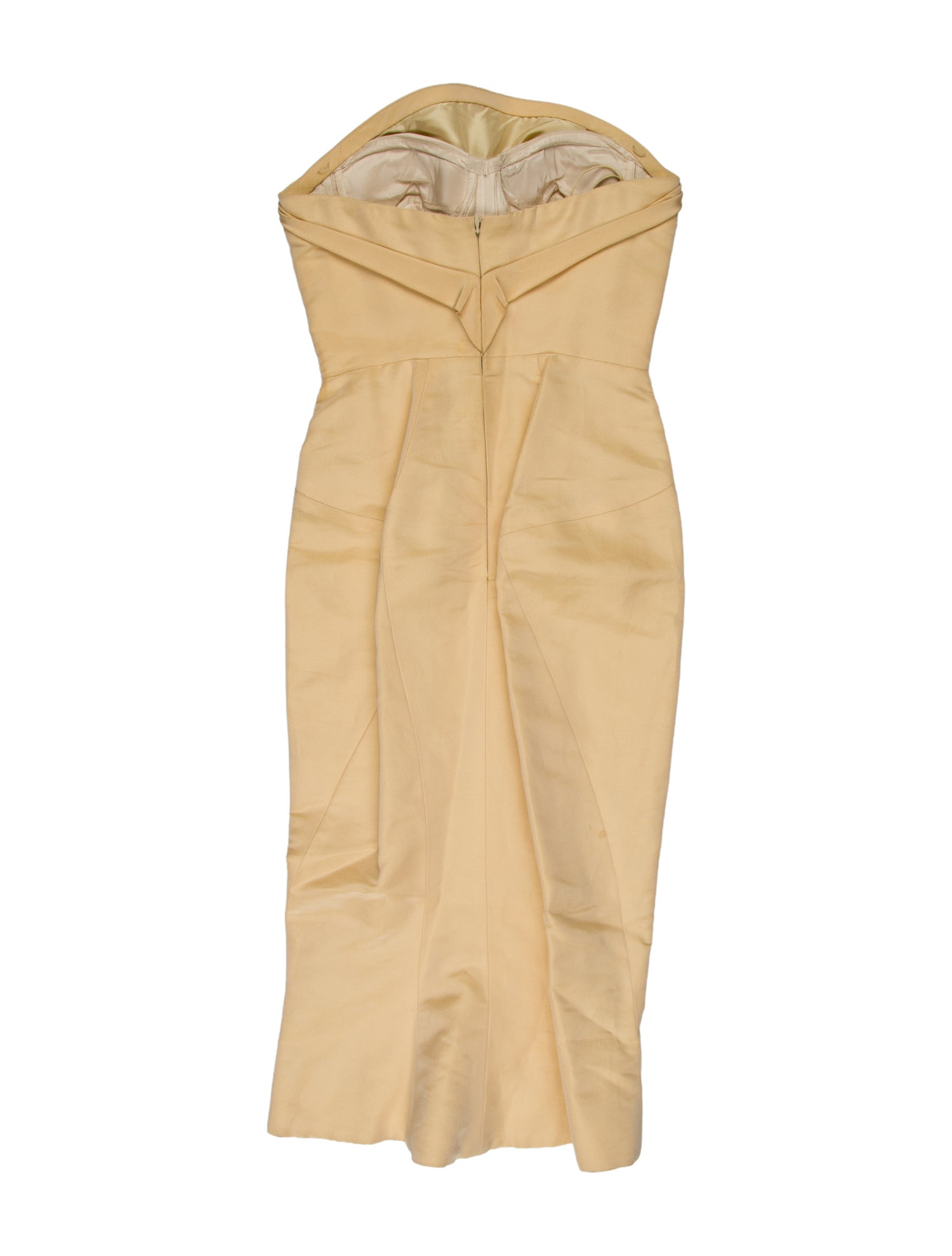 Zac Posen Strapless Mini Dress