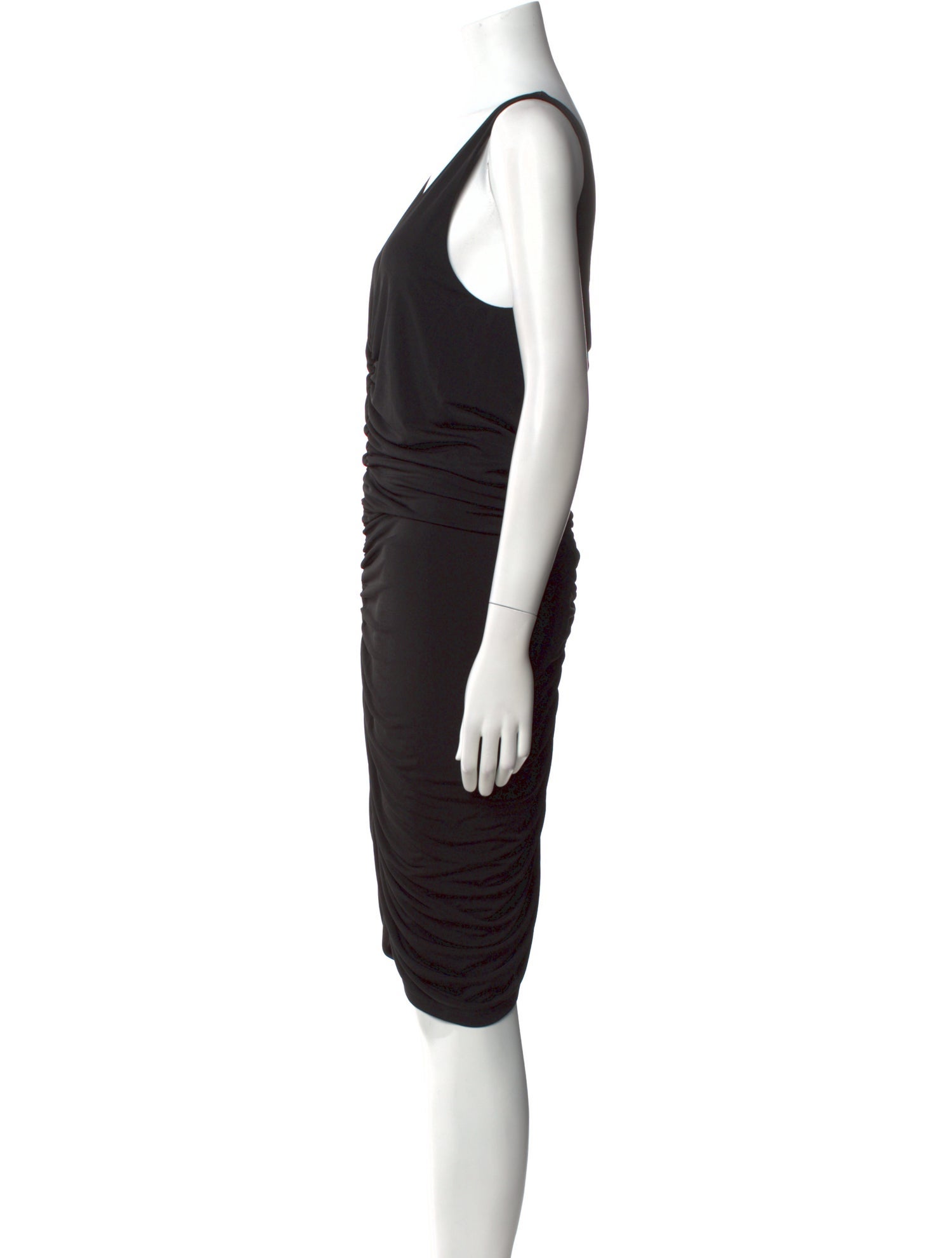 Zac Posen V-Neck Knee-Length Dress