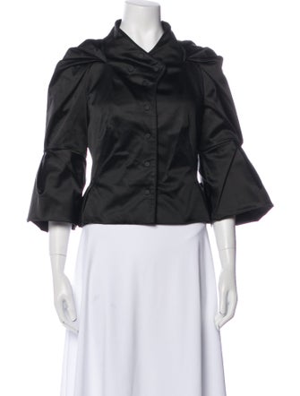 Zac Posen Silk Evening Jacket