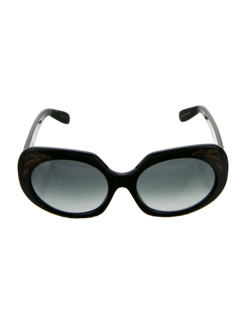 Zac Posen Oversize Gradient Sunglasses