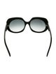 Zac Posen Oversize Gradient Sunglasses