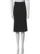 Zac Posen Eyelet Trim Knee-Length Skirt
