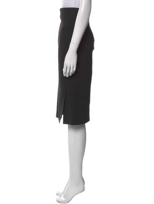 Zac Posen Eyelet Trim Knee-Length Skirt