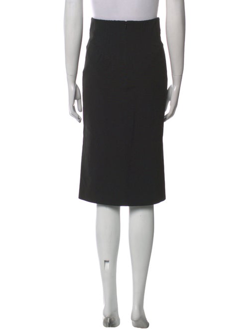 Zac Posen Eyelet Trim Knee-Length Skirt