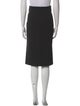Zac Posen Eyelet Trim Knee-Length Skirt