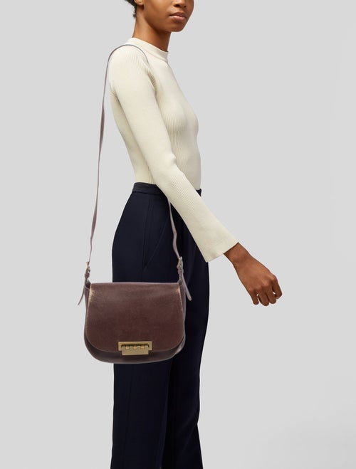 Zac Posen Leather Crossbody Bag