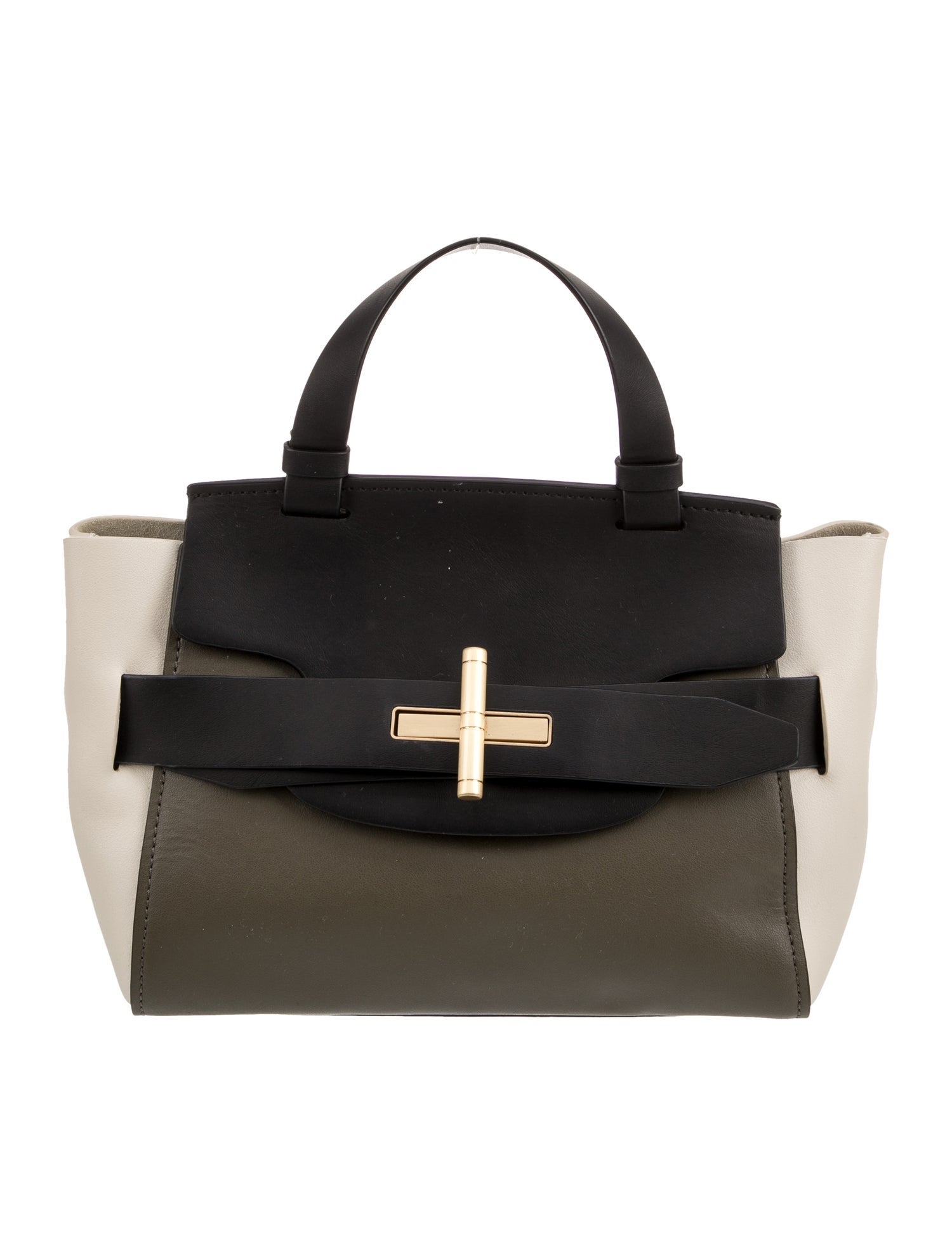 ZAC Zac Posen Leather Top Handle Bag
