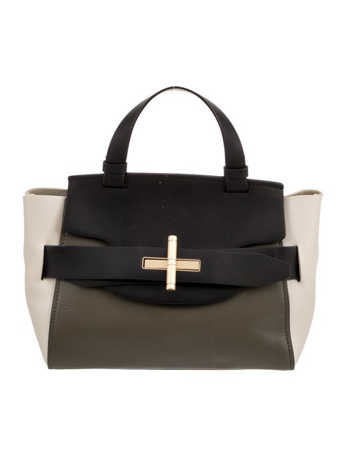 ZAC Zac Posen Leather Top Handle Bag