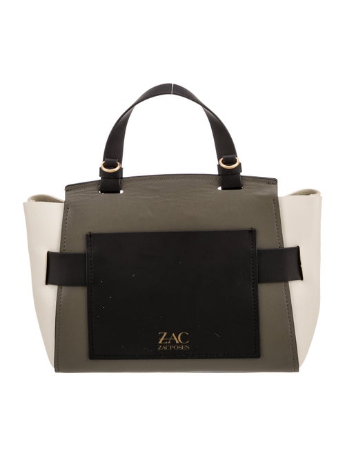 ZAC Zac Posen Leather Top Handle Bag