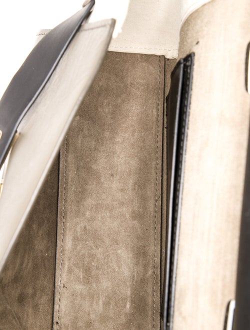 ZAC Zac Posen Leather Top Handle Bag