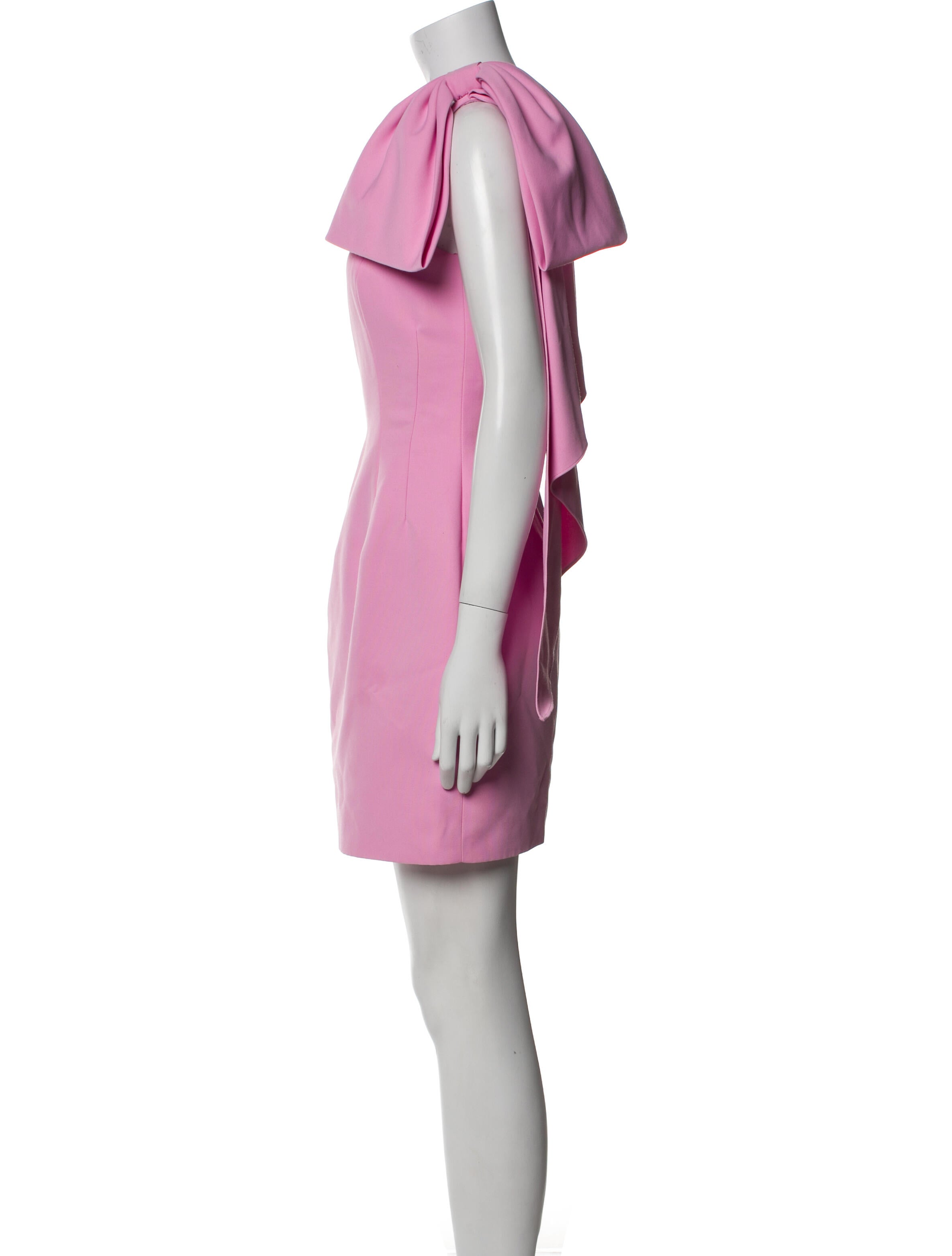 Zac Posen One-Shoulder Mini Dress