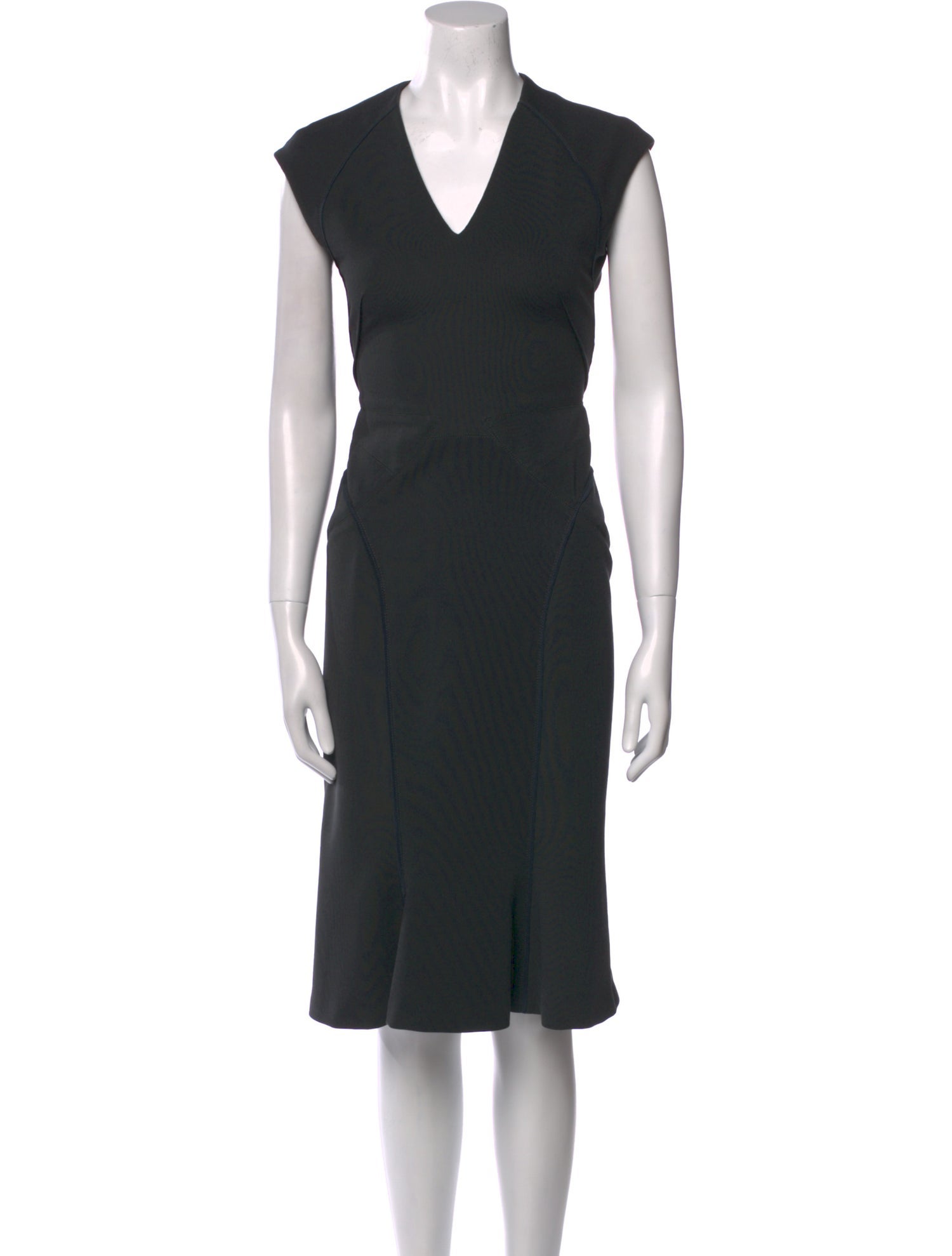 Zac Posen Silk Midi Length Dress